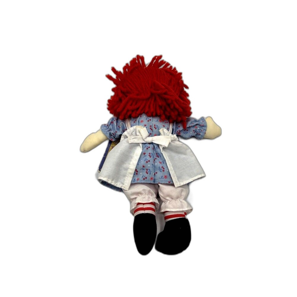 Handmade By Aurora Hasbro Raggedy Ann Plush 14" Doll With Tag - Picture 4 of 15
